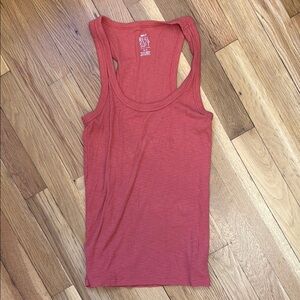 Aerie Pink Fitted Sleeveless Tank Top